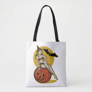 Halloween Vintage Tote Bag