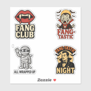 Halloween Vintage Vibe Sticker Sheet