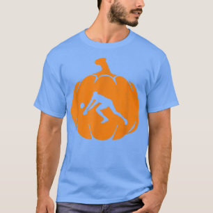 Halloween Volleyball Pumpkin  T-Shirt