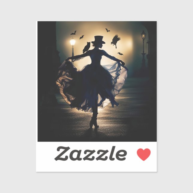 Halloween Voodoo Queen Dancing Night (Sheet)