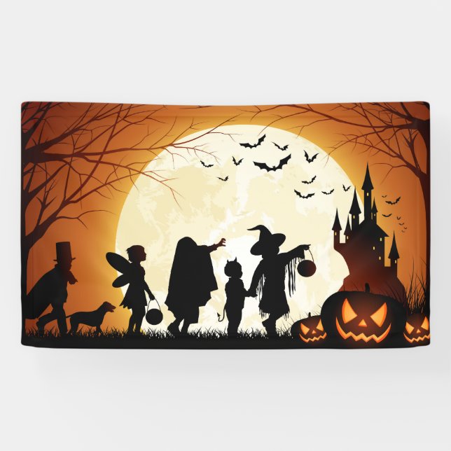 Halloween Wall Banner (Horizontal)