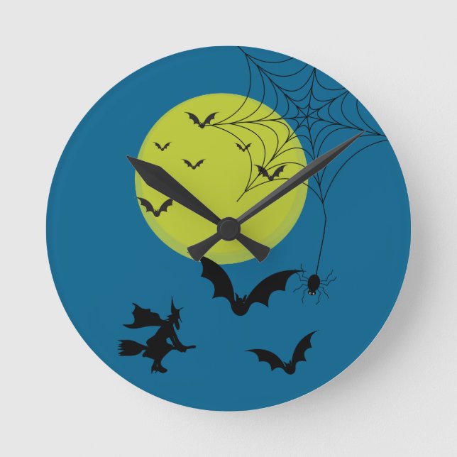 Halloween wall clock (Front)