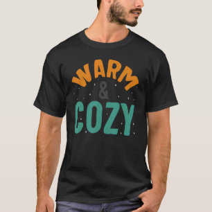Halloween Warm And Cosy Cottagecore Autumn Fall Ou T-Shirt