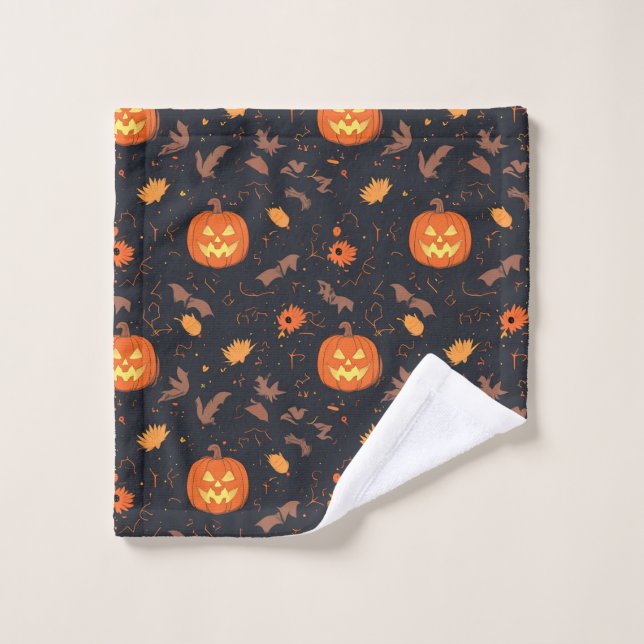 Halloween Wash Cloth (Wash Cloth)