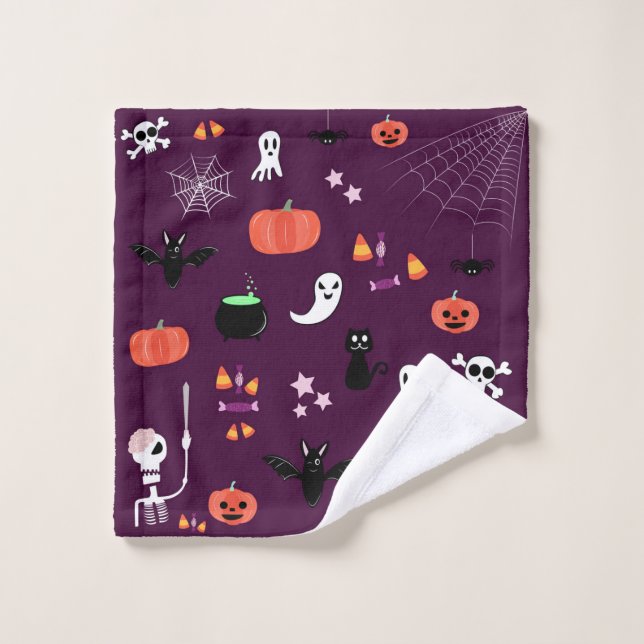 Halloween Wash Cloth (Wash Cloth)
