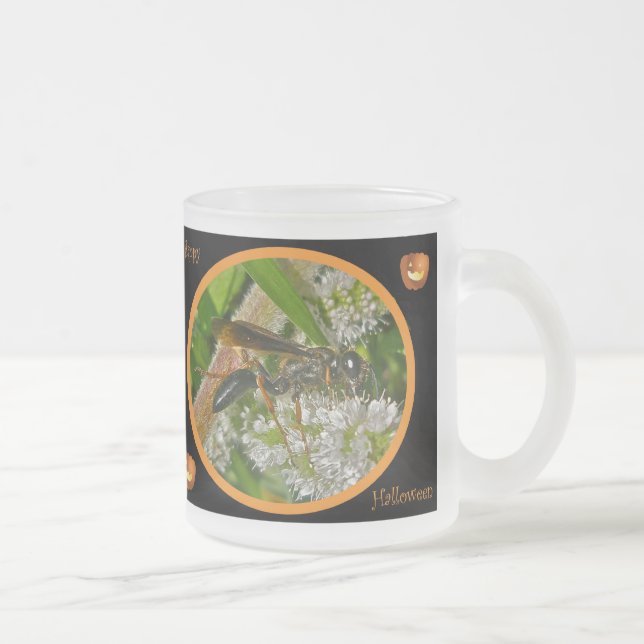 Halloween Wasp Glass Mug Variety Set (Right)