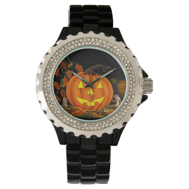 Halloween,watch,Jack-O-Lanterns,chipmunks,autumn Watch (Front)