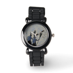 Halloween,watch,witches,broom,glitter,fashion Watch