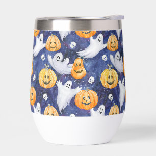 Halloween Watercolor Pattern
