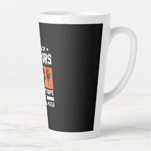 Halloween We Make Up Horrors Latte Mug