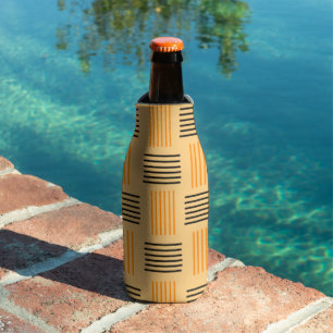Halloween Weave Bottle Cooler