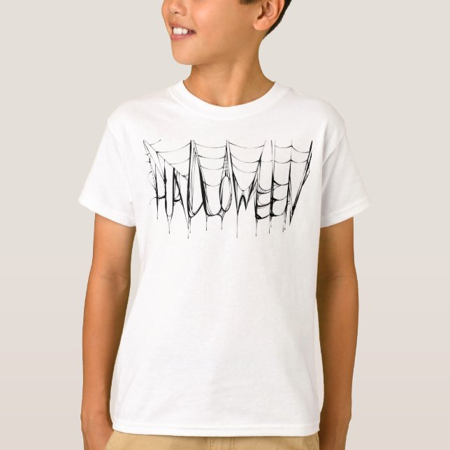 Halloween Web T-Shirt (Front)