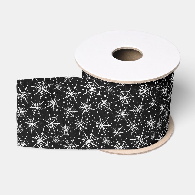 Halloween Webs Grosgrain Ribbon (Spool)