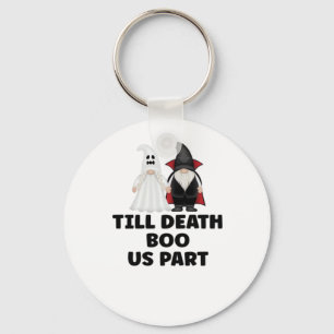 Halloween Wedding Anniversary - Till Death Boo Us Key Ring