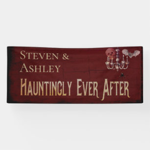 Halloween Wedding Banner