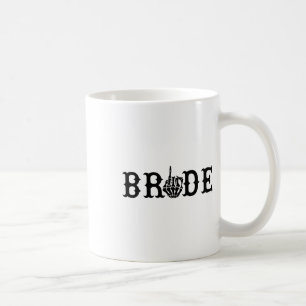 Halloween Wedding Bride Groom Skeleton Till Death  Coffee Mug