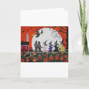 Halloween Wedding Card