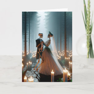 Halloween Wedding Dance Card