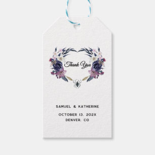 Halloween Wedding Gift Tag
