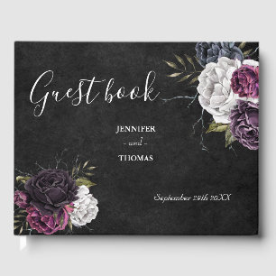 Halloween wedding guest book