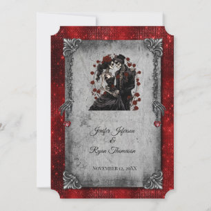 halloween wedding Invitation