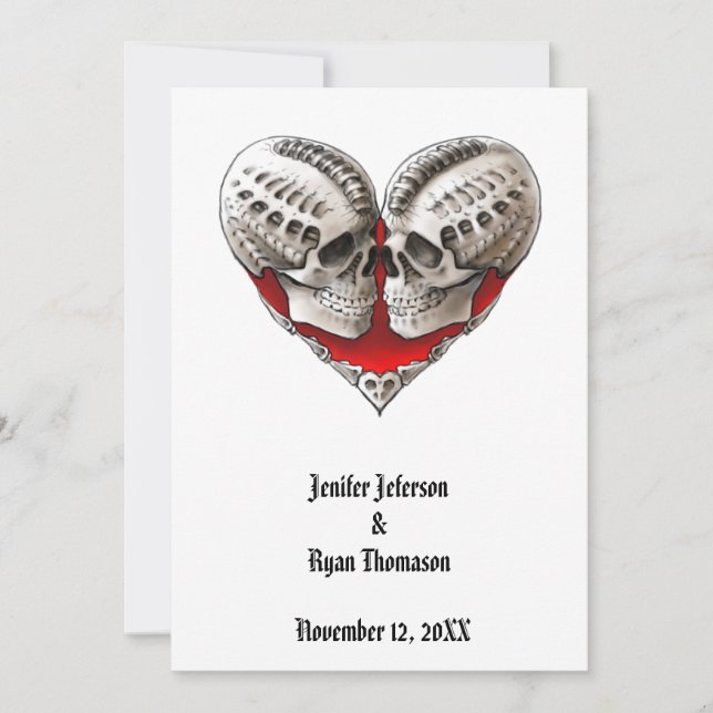 halloween wedding Invitation (Front)