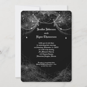 halloween wedding Invitation