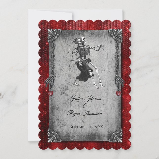 halloween wedding Invitation (Front)