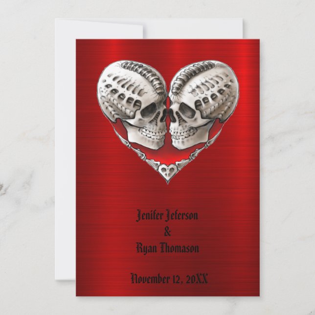 halloween wedding Invitation (Front)