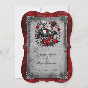 halloween wedding Invitation