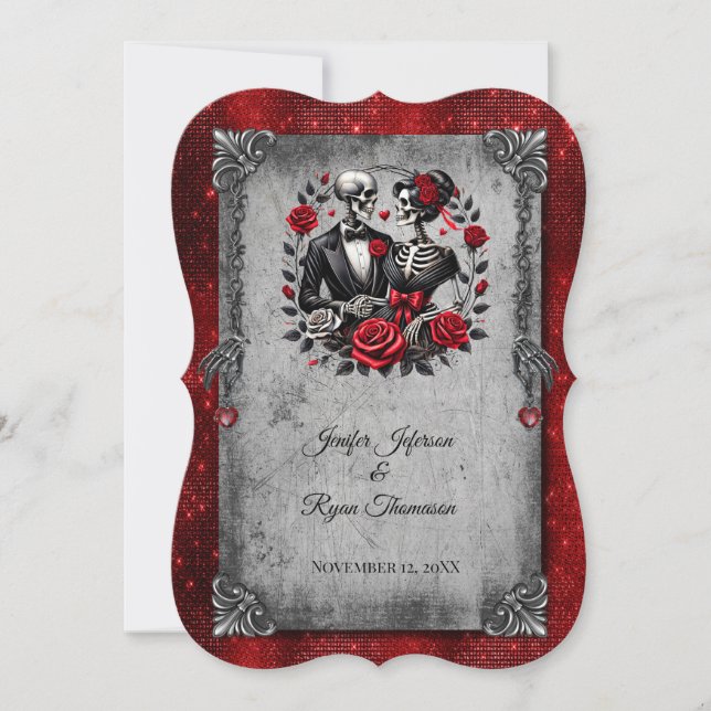 halloween wedding Invitation (Front)