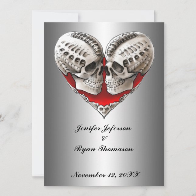 halloween wedding Invitation (Front)