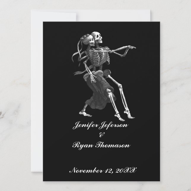 halloween wedding Invitation (Front)