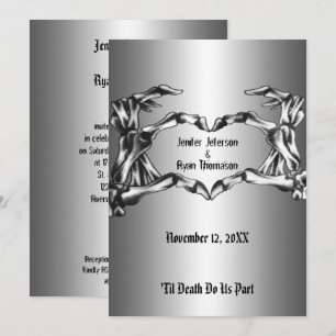 halloween wedding Invitation