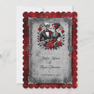 halloween wedding Invitation