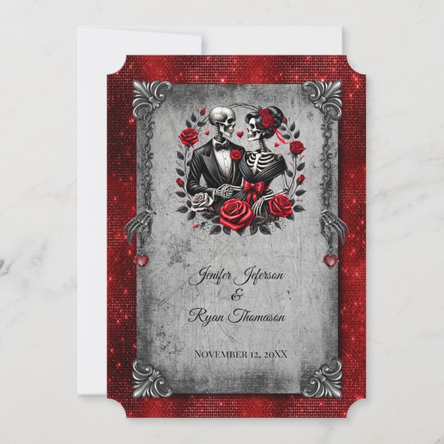 halloween wedding Invitation (Front)