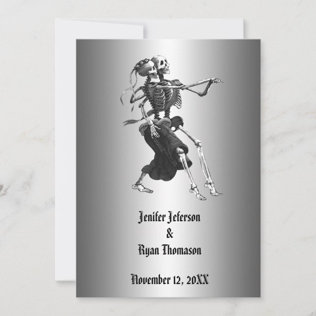 halloween wedding Invitation (Front)