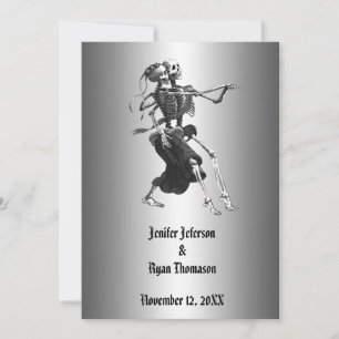 halloween wedding Invitation