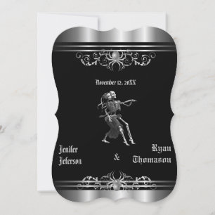 halloween wedding Invitation