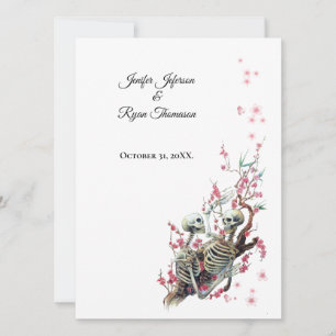 halloween wedding Invitation
