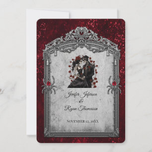 halloween wedding Invitation