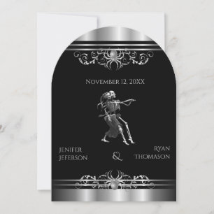 halloween wedding Invitation