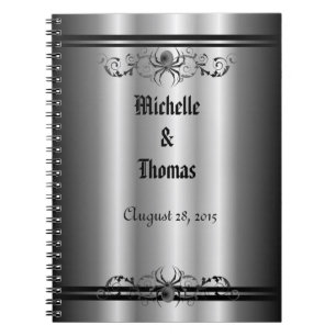 Halloween Wedding Planner Notebook