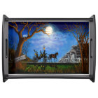 Halloween wedding serving tray Halloween Honeymoon
