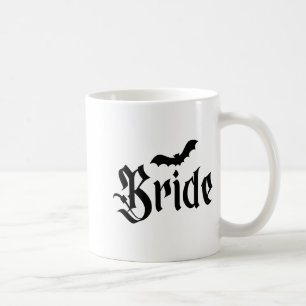 Halloween Wedding Spooky Bride Groom Couple Matchi Coffee Mug