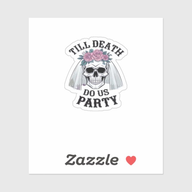 Halloween Wedding Spooky - Till Death Do Us Party (Sheet)