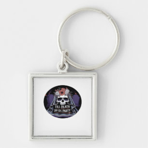 Halloween Wedding Spooky Wedding Halloween Party T Key Ring