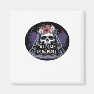 Halloween Wedding Spooky Wedding Halloween Party T Magnet