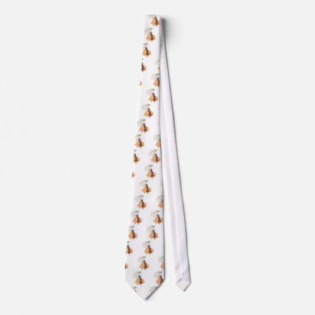 Halloween Wedding Tie (Front)