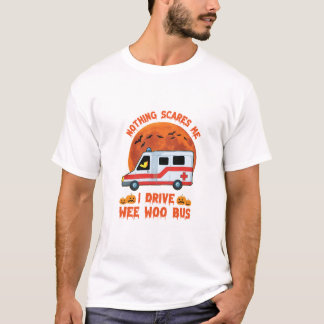 Halloween WEE WOO BUS  T-Shirt